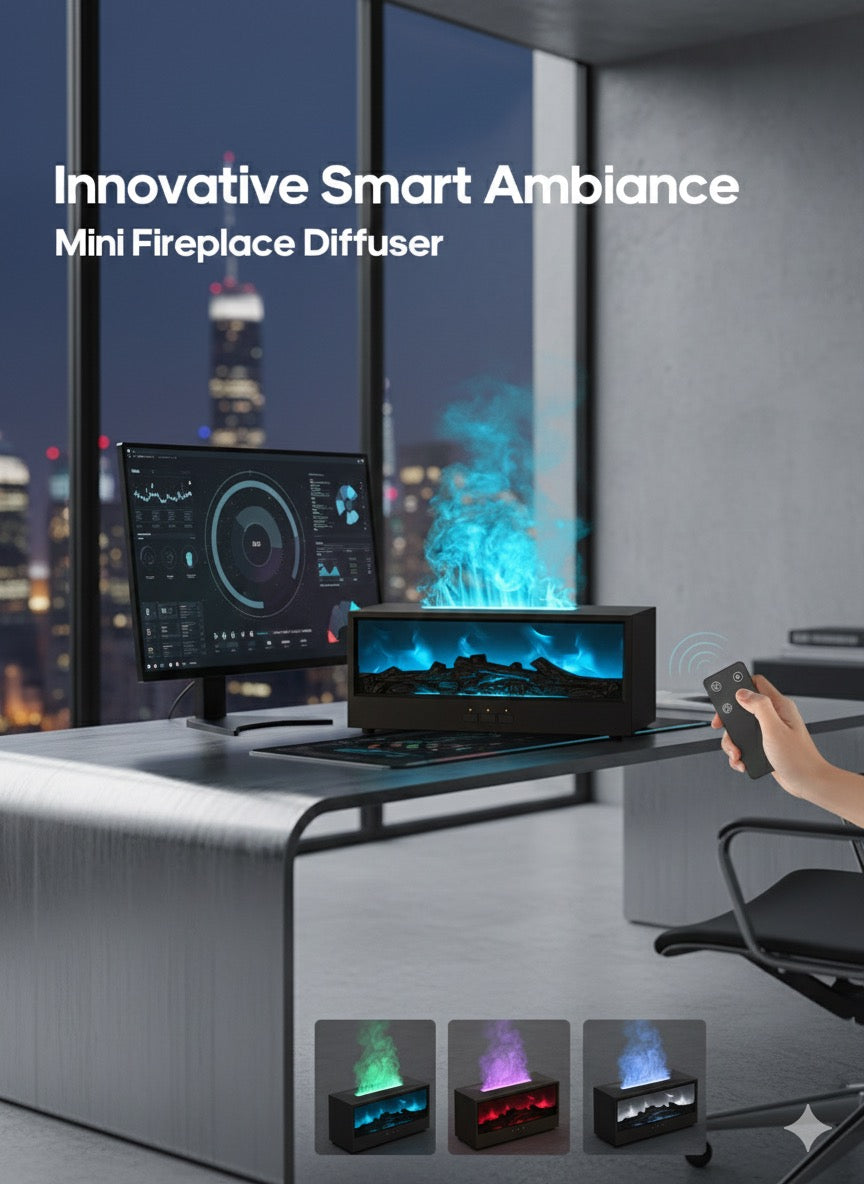 Mini Fireplace Aroma Diffuser